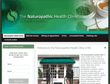 Tablet Screenshot of naturalhealthprescriptions.com